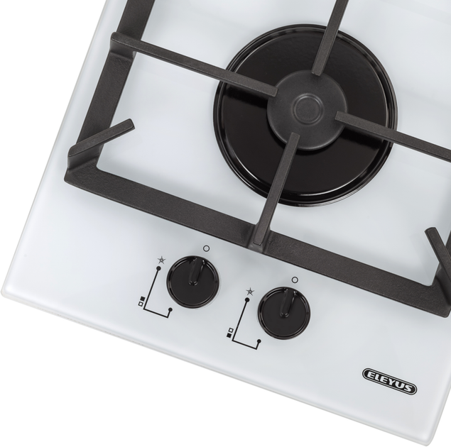 Варильна газова поверхня ELEYUS Neo 30 WH CF - зображення 7