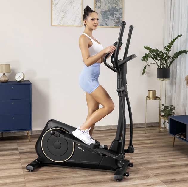 Орбитрек Gymtek XC4500 электромагнитный золотой - изображение 2