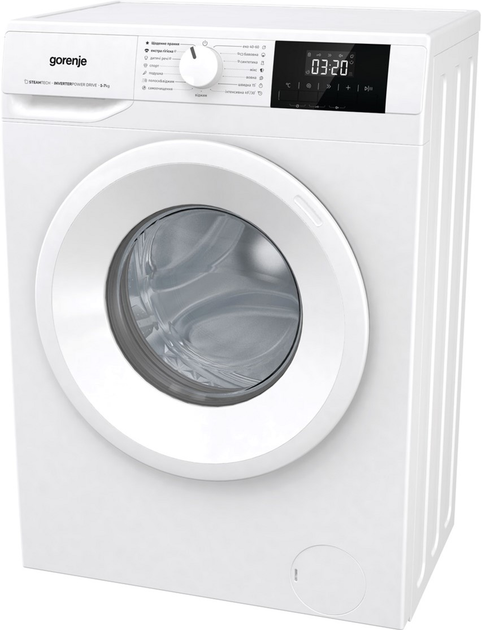 Стиральная машина узкая Gorenje WNGPI72SBS/UA - изображение 4