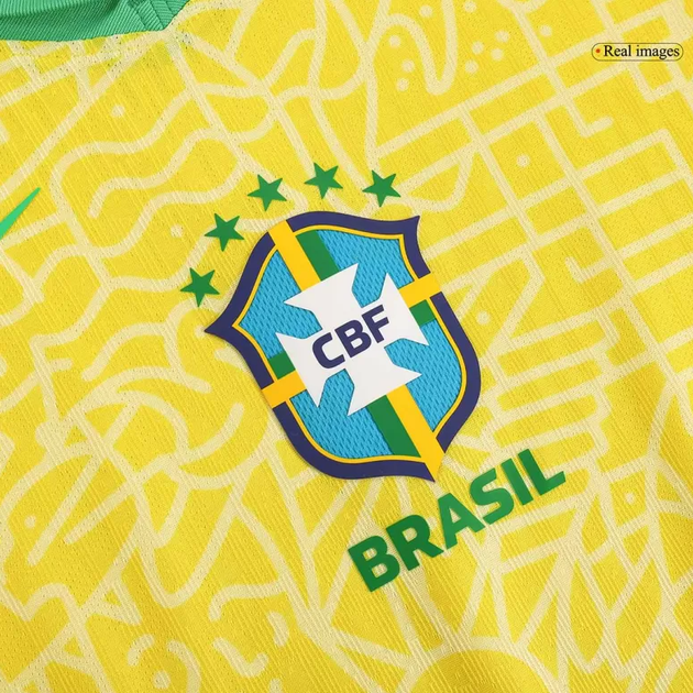 Дитяча футбольна форма Nike Neymar Jr. (Неймар) збірна Бразилії 24/25, розмір 22 (зріст 125-130 см), жовта - изображение 5