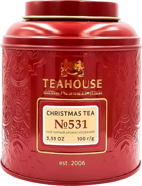 Акція на Чай Teahouse №531 Christmas tea 100 г від Rozetka