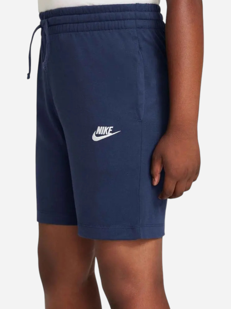 Дитячі шорти на резинці для хлопчика Nike Jersey DA0806-410 137-147 см M Сині (196156608662) - зображення 3