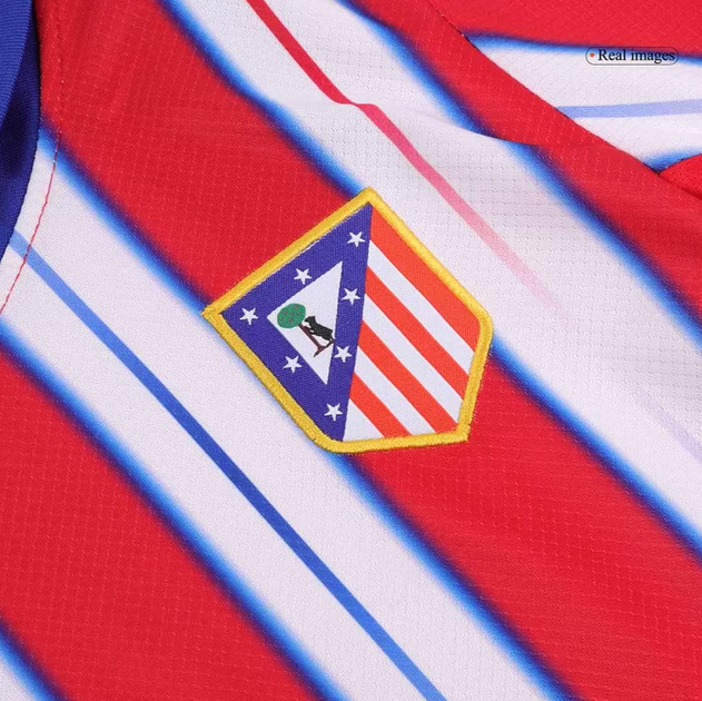 Дитяча футбольна форма Nike Griezmann (Грізман) Атлетико Мадрид 24/25, розмір 24 (зріст 130-140 см), червона - Фото 6 Дитяча футбольна форма Nike Griezmann (Грізман) Атлетико Мадрид 24/25, розмір 24 (зріст 130-140 см), червона - зображення 6