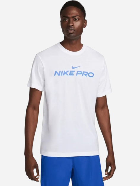 Koszulka męska sportowa Nike Dri-Fit FJ2393-100 L Biąla - obraz 1