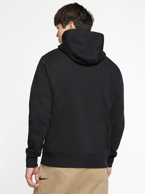 Худі утеплене чоловіче Nike M Nsw Club Hoodie Po Bb BV2654-010 S Чорне (193147704549) - зображення 2