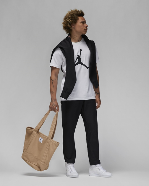 Koszulka męska bawełniana Nike Jordan Jumpman CJ0921-100 S Biała - obraz 3