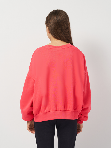 Bluza bez kaptura dziewczęca Nike Sportswear Club Fleece FZ9244-629 S Różowa - obraz 2