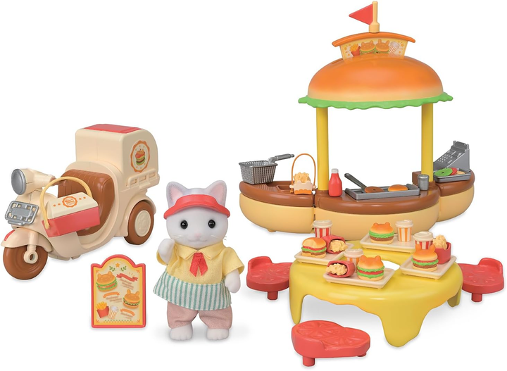 Zestaw Sylvanian Families Obwoźna restauracja z Hamburgerami (SLV5757) - obraz 2