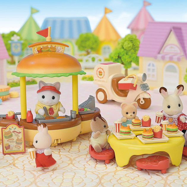 Набір Sylvanian Families Мандрівний ресторан гамбургерів (SLV5757) - зображення 4