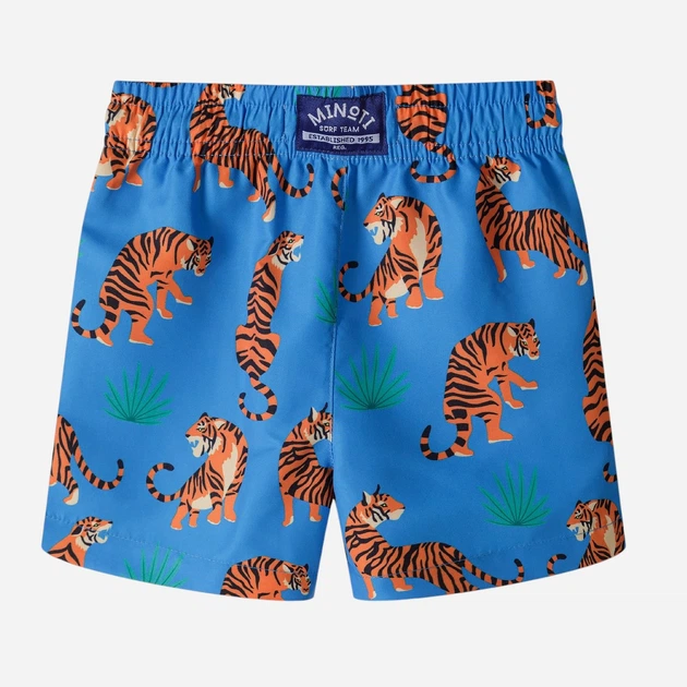 Детские шорты для купания для мальчиков Minoti 23swim15 42129JNR 116-122 см Синие (5063025393323) - изображение 2