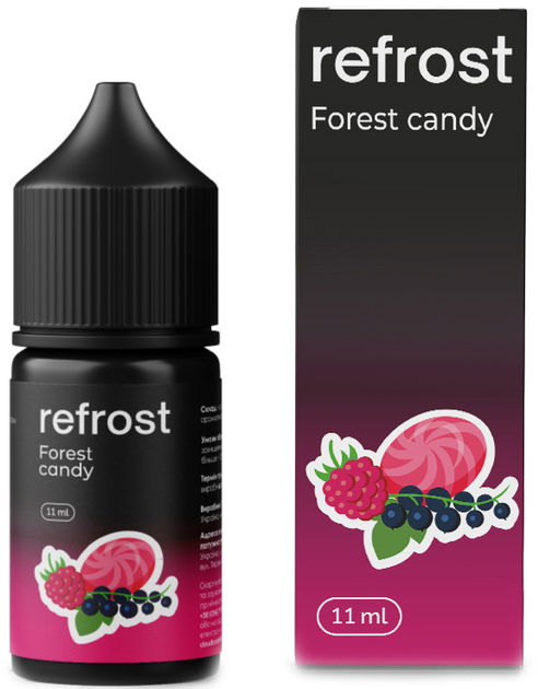 Ароматизатор рідкий харчовий Refrost 11 мл Forest Candy (Лісова Цукерка) (2000075393012R) - зображення 1