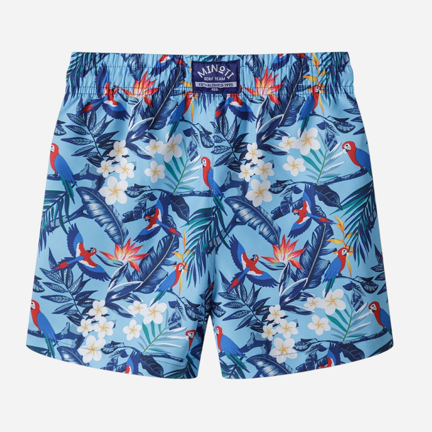 Підліткові шорти для купання для хлопчиків Minoti 23swim43 42137TEN 152-158 см Різнокольорові (5063025394122) - зображення 2