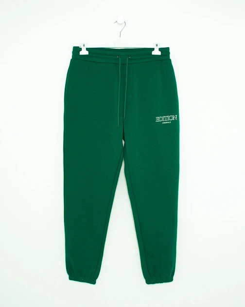 Штани на флісі JACK&JONES зелений MXZIR727 XL - Фото 1 Штани на флісі JACK&JONES зелений MXZIR727 XL - зображення 1