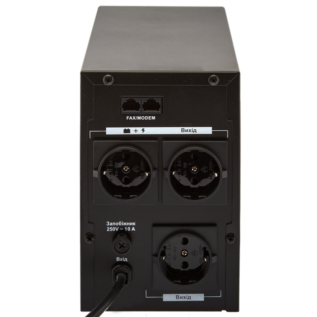 ДБЖ LogicPower LPM-L1250VA 875 вт лінійно-інтерактивний - зображення 3