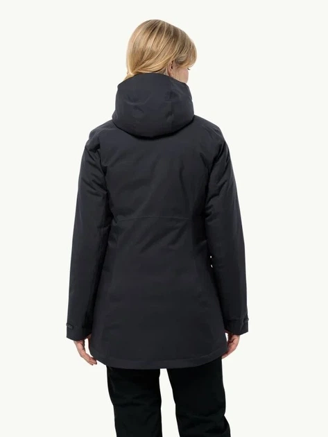 Куртка зимняя женская Jack Wolfskin Stirnberg Ins Jkt W 1115451-6000 XS Черная (4064993504804) - изображение 2