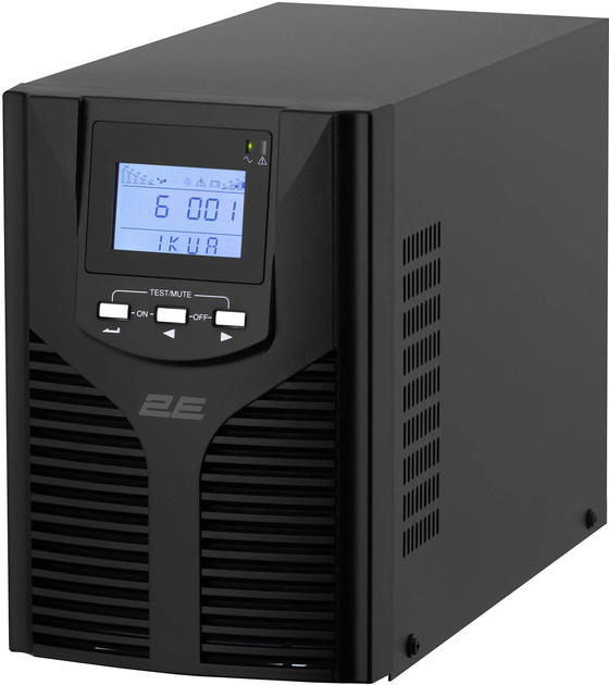 ИБП 2E OD1000 1000VA/900W LCD USB 2xSchuko (2E-OD1000) - изображение 1