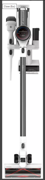 Аккумуляторный вертикальный пылесос Tineco Pure One S12 портативный пылесос ручной 450 Вт - Фото 6 Аккумуляторный вертикальный пылесос Tineco Pure One S12 портативный пылесос ручной 450 Вт - изображение 6