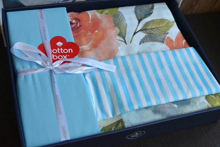 Комплект постельного белья Cotton Box Maritime 160×220 Morgan Mavi - изображение 4