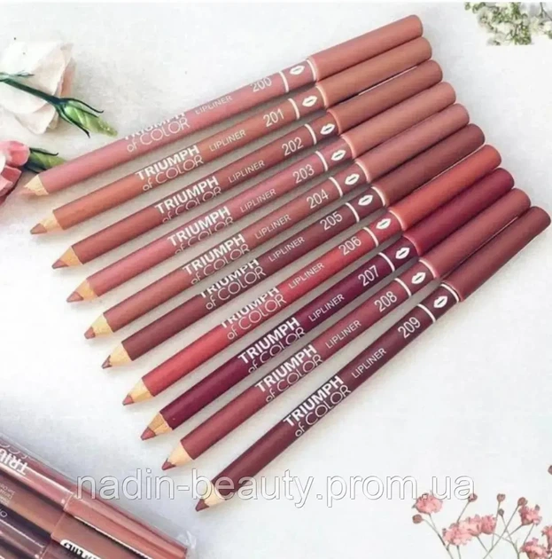 Карандаш для губ Triumph Of Color TF триумф CW212 №205 – купить