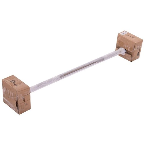 Штанга фиксированная 15 кг прямая металл резина насечки для рук Zelart Rubber Coated Barbell черная TA-2685-15 - изображение 10