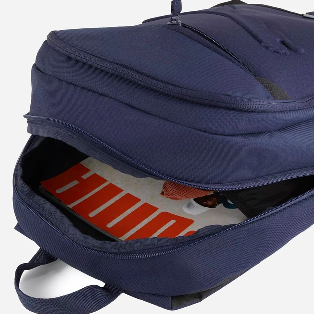 Рюкзак спортивний тканинний 26 л вміщує формат А4 Puma Buzz 07913620 Синій (4067981509584) - зображення 4