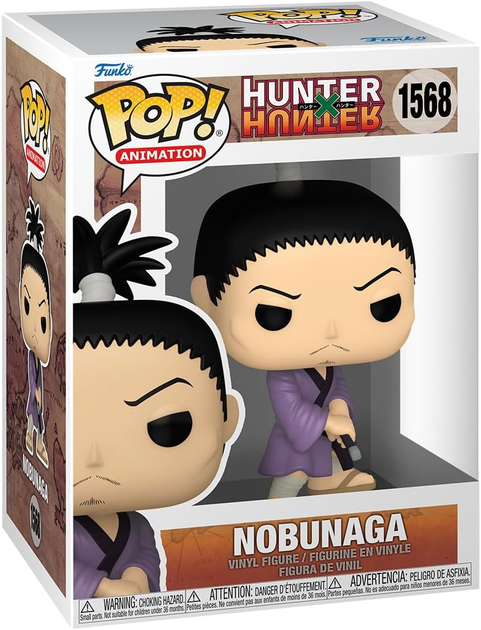 Фігурка Funko Pop Хантер х Хантер Нобунага Hunter x Hunter Nobunaga 10 см FP HH N 1568 - зображення 2