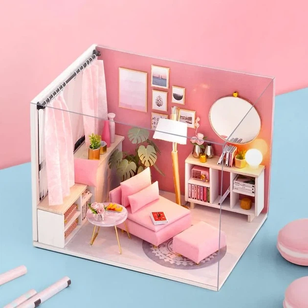 Румбокс маленький Cute Room розовая комната - изображение 2