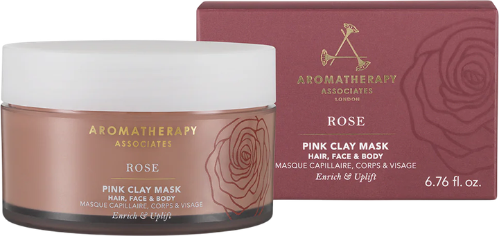 Маска Aromatherapy Associates Rose з рожевої глини 200 мл (642498013164) - зображення 3