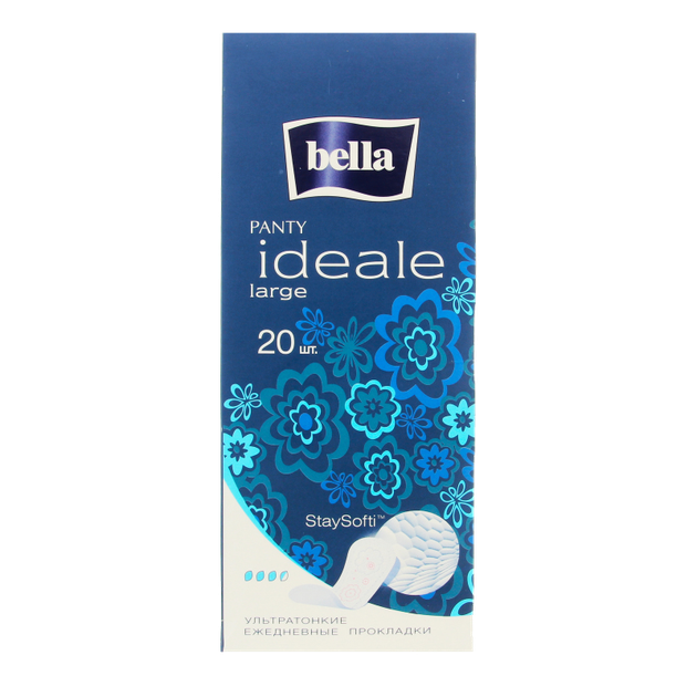Прокладки гигиенические ежедневные Bella Panty Ideale Large 20шт - Фото 1 Прокладки гигиенические ежедневные Bella Panty Ideale Large 20шт - изображение 1