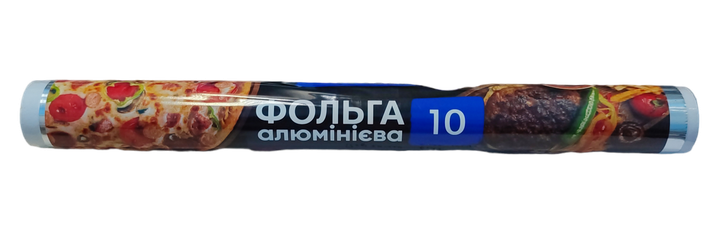 Фольга для запікання 10 (3 м)*290 мм (PROFIT) - Фото 1 Фольга для запікання 10 (3 м)*290 мм (PROFIT) - зображення 1