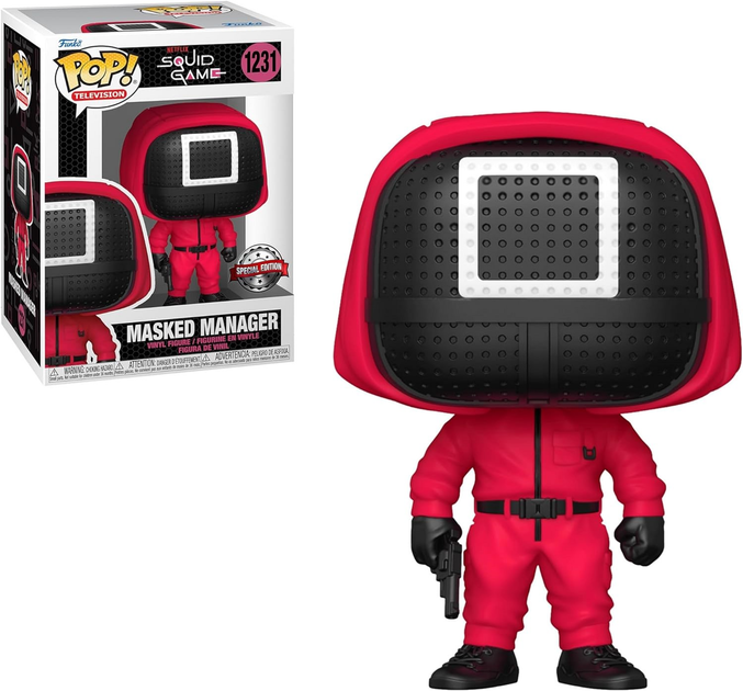 Фігурка Funko Pop! Netflix Squid Game: Masked Manager 9 см (65169) - зображення 3