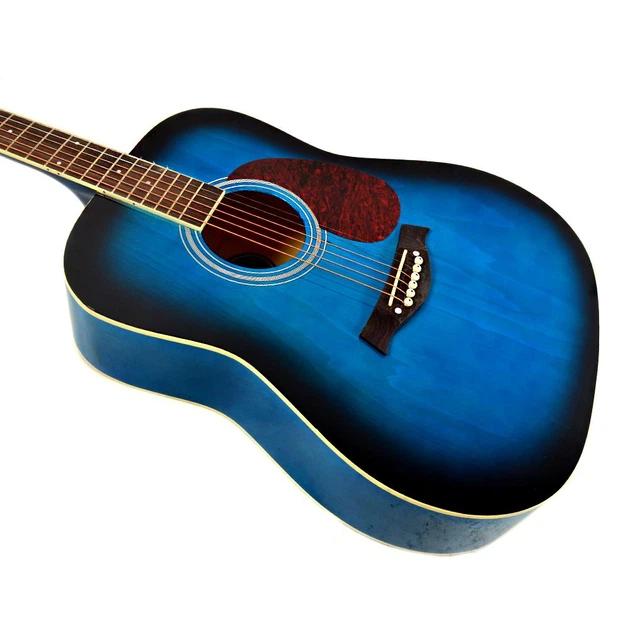 Акустическая гитара Equites EQ WKL-01 Blue 41 - Фото 2 Акустическая гитара Equites EQ WKL-01 Blue 41 - изображение 2