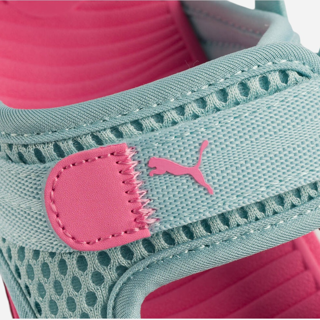 Дитячі спортивні босоніжки для дівчинки Puma Evolve Sandal Ps 389147-09 33 (1UK) Бірюзові (4099686416546) - зображення 5
