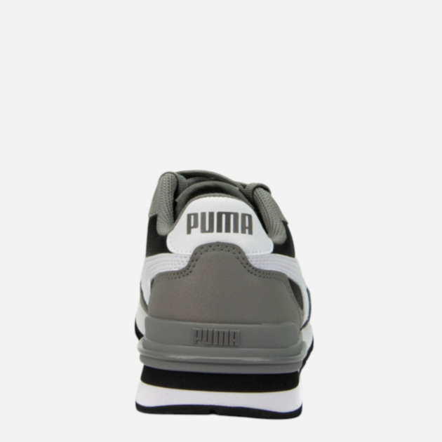 Підліткові кросівки для хлопчика Puma St Runner V4 Mesh Jr 399876-04 38 (5UK) Сірий/Чорний (4067979865739) - зображення 3