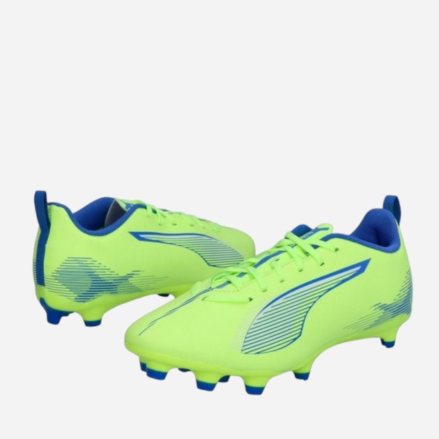 Дитячі футбольні бутси для хлопчика Puma Ultra 5 Play Fg/Ag Jr 107695-03 34 (1.5UK) Зелені (4067979330466) - зображення 4