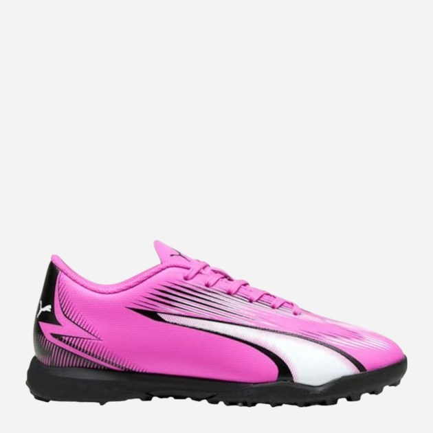 Підліткові бутси сороконіжки для дівчинки Puma Ultra Play Tt Jr 107779-01 35 (2.5UK) Рожеві (4099686023324) - зображення 1