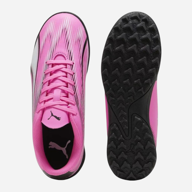 Buty piłkarskie turfy młodzieżowe dziewczęce Puma Ultra Play Tt Jr 107779-01 36 (3.5UK) Różowe - obraz 4