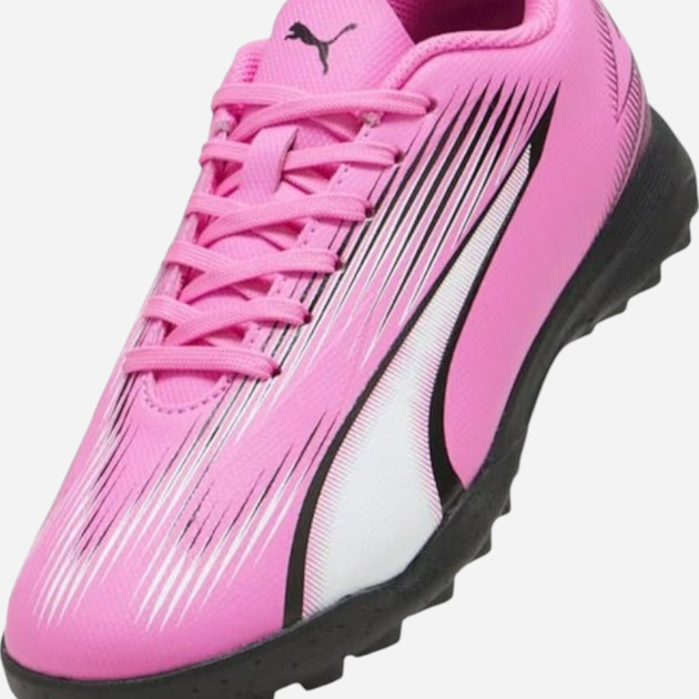 Buty piłkarskie turfy dziewczęce Puma Ultra Play Tt Jr 107779-01 33 (1UK) Różowe - obraz 5