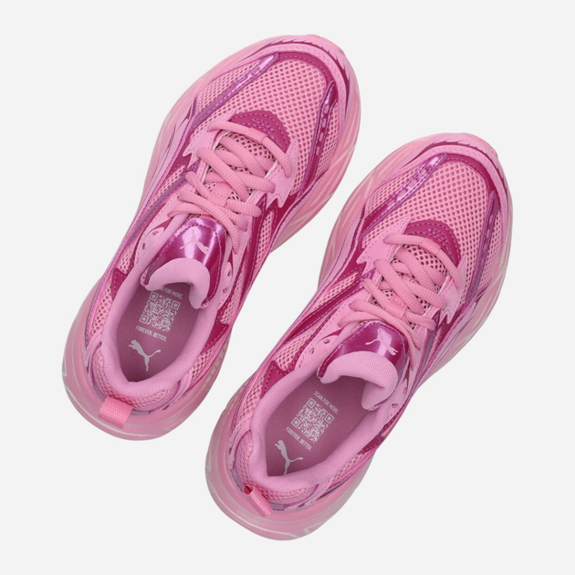 Sneakersy młodzieżowe dziewczęce Puma Morphic Mystery Garden Jr 397883-01 36 (3.5UK) Różowe - obraz 3