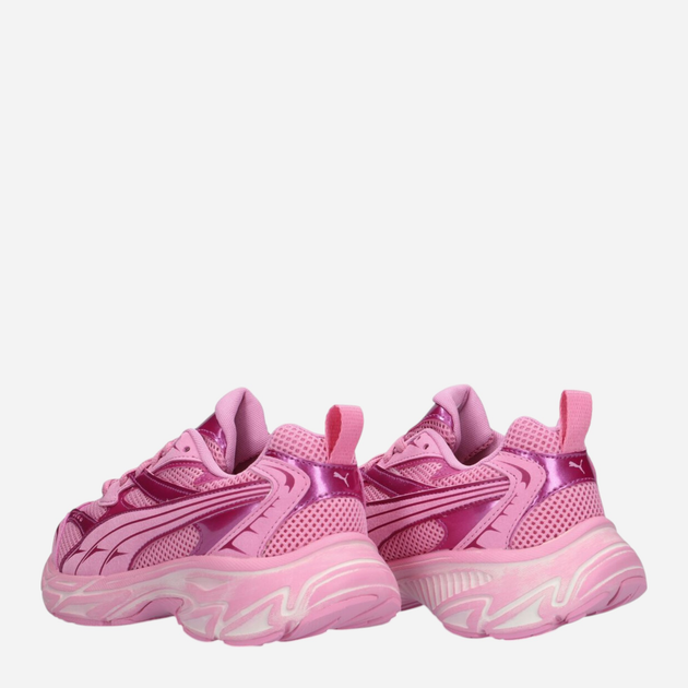 Sneakersy młodzieżowe dziewczęce Puma Morphic Mystery Garden Jr 397883-01 36 (3.5UK) Różowe - obraz 4