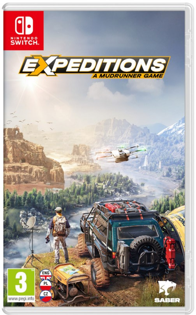 Gra Nintendo Switch Expeditions: A MudRunner Game (Kartridż) (4020628584733) - obraz 1