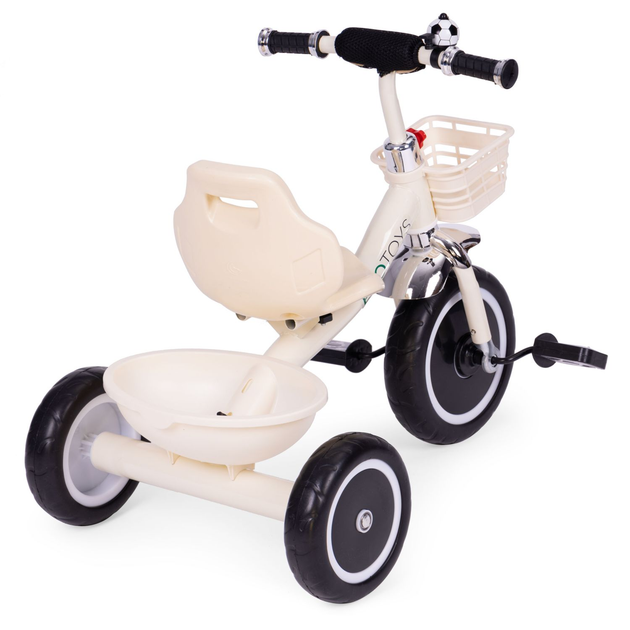 Триколісний велосипед EcoToys WQL-1999 Бежевий (5905817006007) - зображення 3
