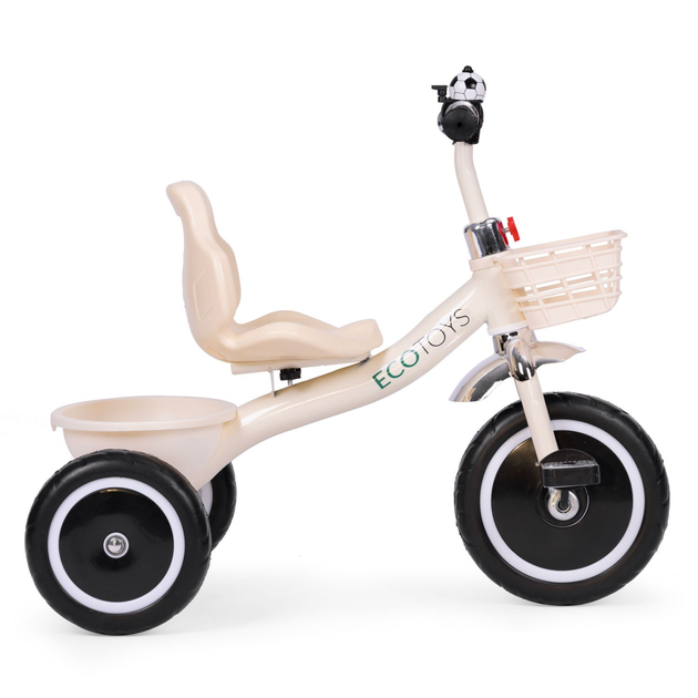 Триколісний велосипед EcoToys WQL-1999 Бежевий (5905817006007) - зображення 5