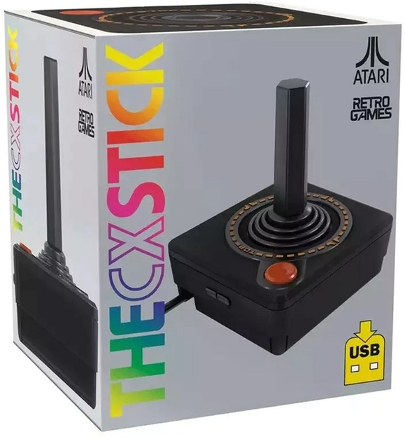 Дротовий джойстик Plaion Atari The CX Stick (4020628603380) - зображення 2