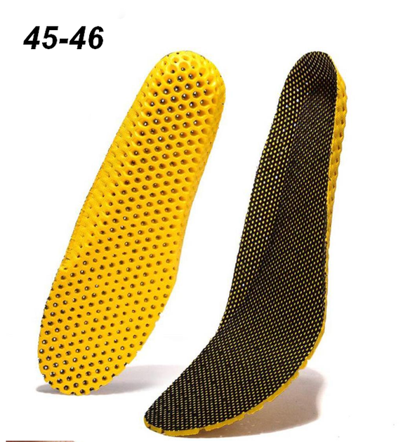 Устілки для взуття амортизуючі Honeycombs Розмір 45-46 - Фото 1 Устілки для взуття амортизуючі Honeycombs Розмір 45-46 - изображение 1
