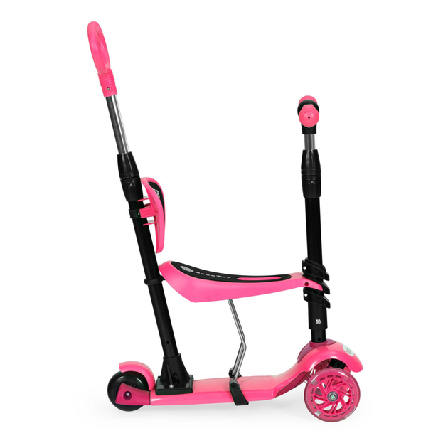 Hulajnoga dziecięca EcoToys 3 w 1 YM-SW-6 Różowa (5903769978809) - obraz 4