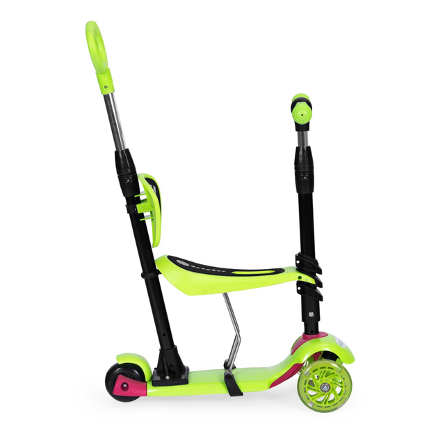 Hulajnoga dziecięca EcoToys 3 w 1 YM-SW-6 Zielona (5903769979004) - obraz 3
