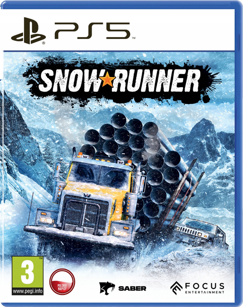 Гра PS5 SnowRunner (Blu-ray диск) (3512899968288) - зображення 1