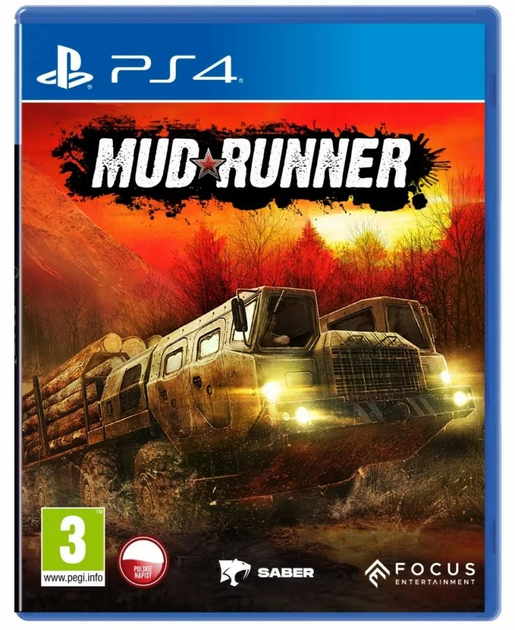 Гра PS4 MudRunner (Blu-ray диск) (3512899968356) - зображення 1