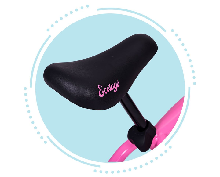 Біговел EcoToys YM-BB-13 Рожевий (5905817002856) - зображення 6